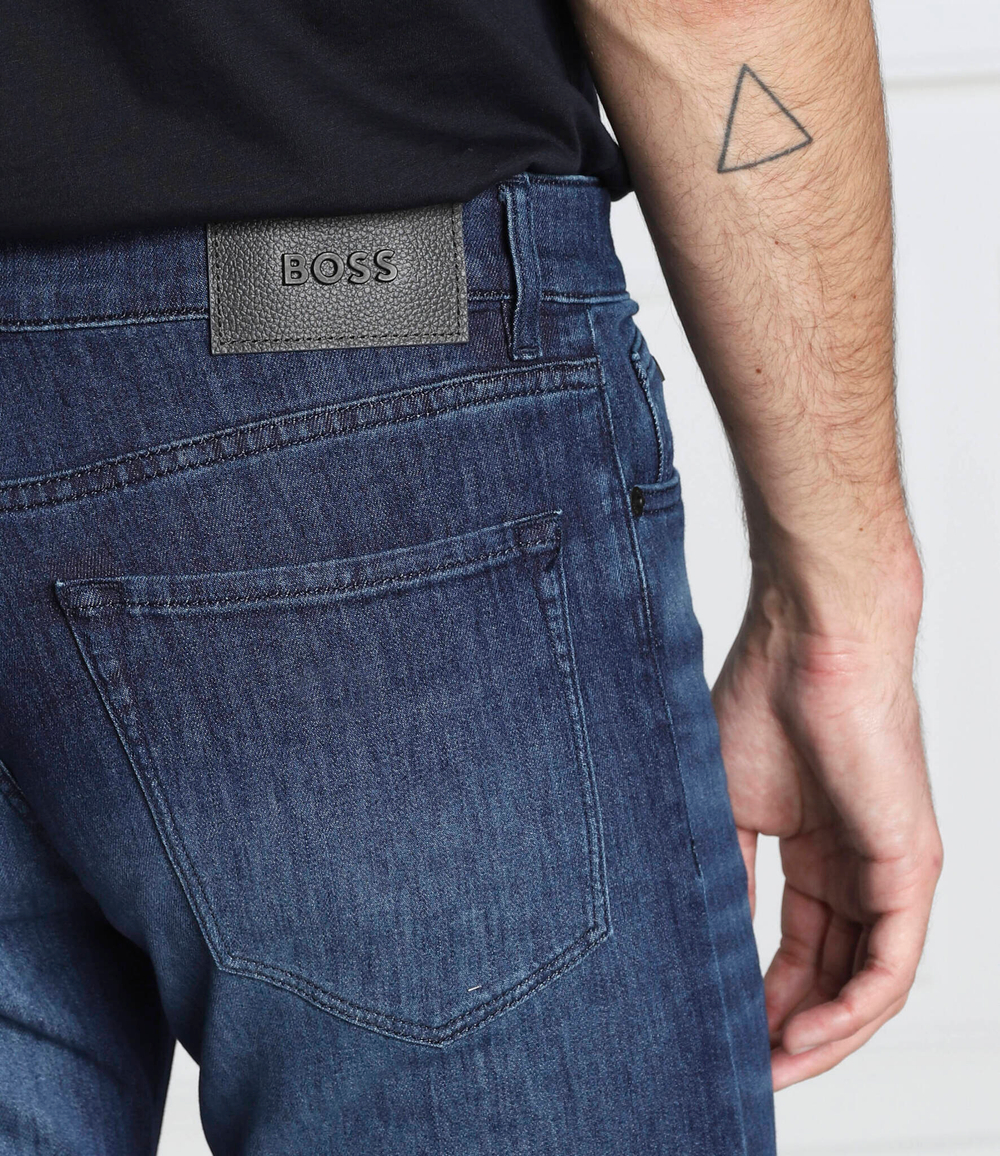 джинсы maine3 BOSS BLACK - темно-синий(50473031)