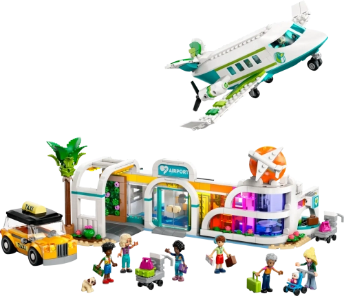 Конструктор LEGO Friends 42656 Аэропорт Хартлейк-Сити и самолет