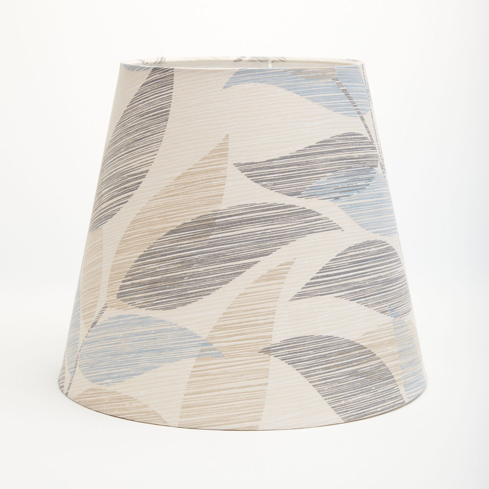 Абажур для настольной лампы, для светильника, плафон конус Черно-белый Е27