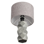 8136/1T MODERNI LN25 000 серый, керамика/текстиль Настольная лампа Е27 1*60W 220V BEINA