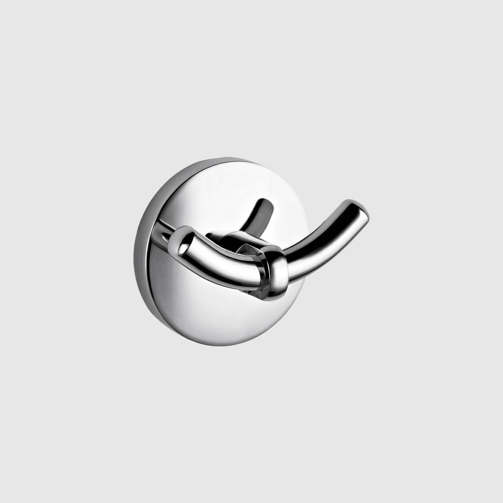 Крючок для ванны двойной латунь MONACO 16370.В глянцевый