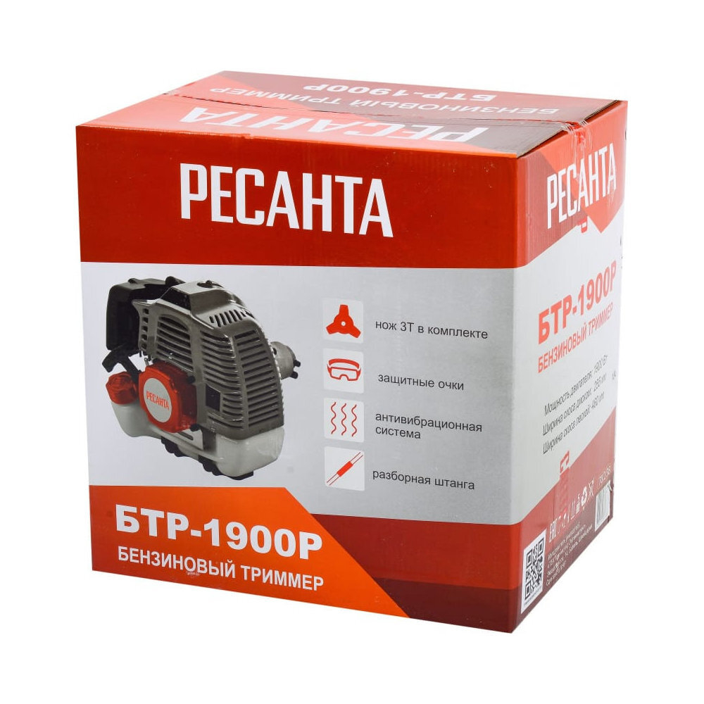 Триммер бензиновый РЕСАНТА БТР-1900Р