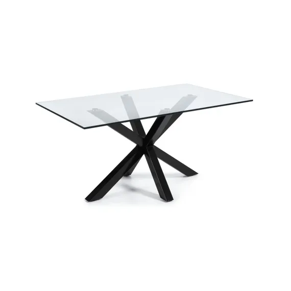 Стол Arya 160x90 стекло черный
