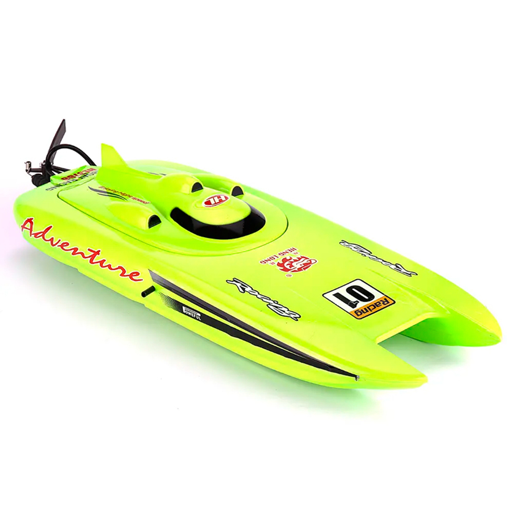 Радиоуправляемый гоночный катер Heng Long Adventure RTR 2.4GHz - HL3788-GREEN