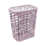 Корзина для белья ХАОС 32л лавандовый (комплект 5 шт)