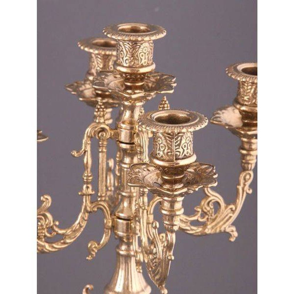 КОМПЛЕКТ:ЧАСЫ КАМИННЫЕ ДИАМЕТР ЦИФЕРБЛАТА=11 СМ. + 2 ПОДСВЕЧНИКА ВЫСОТА=42/42 СМ. (КОР=1КОМП.)