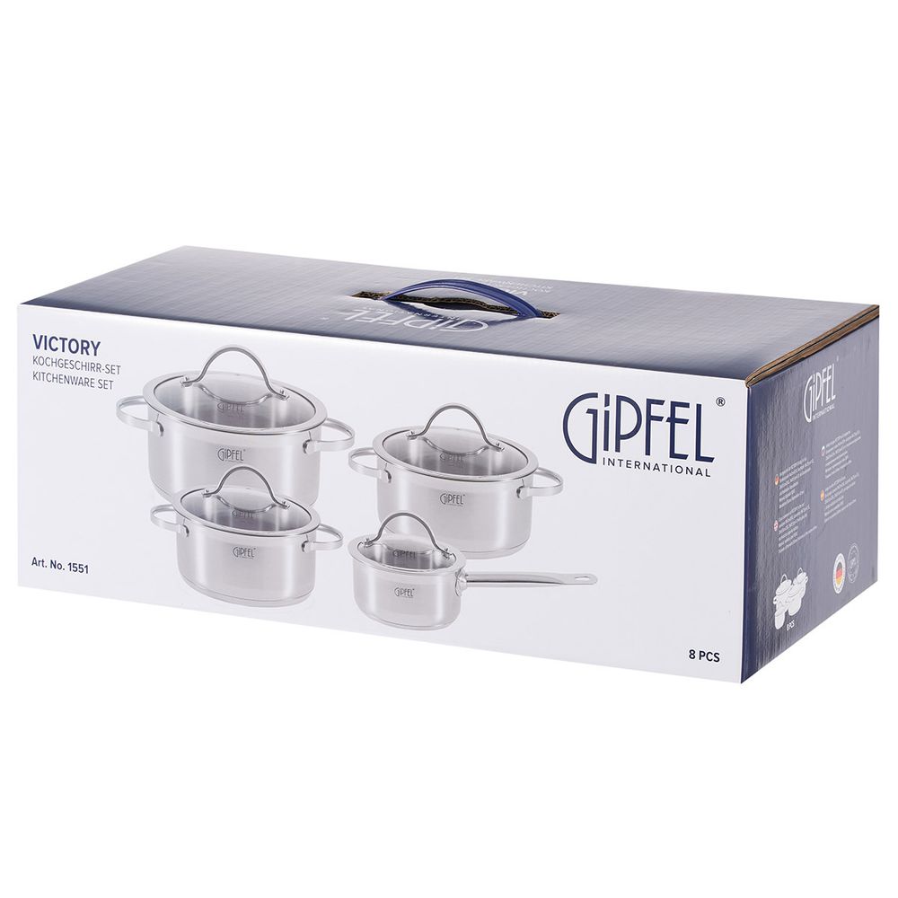 Набор посуды из нержавеющей стали Gipfel Victory 1551