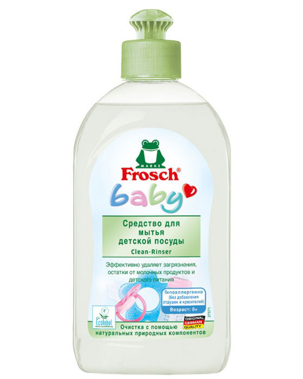 Гель для посуды детский Frosch Baby 0,5 л