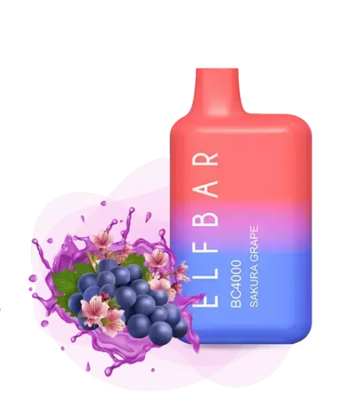 Elf Bar - Sakura Grape (4000, 5% nic)