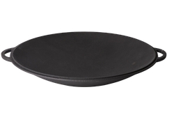 Садж чугунный 40см с 2-мя литыми ручками БИОЛ 2540