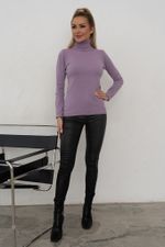 Водолазка кашемировая (нежная сирень) В11-214/5 Nikol