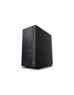 Deepcool MATREXX 55 MESH ADD-RGB 4F без БП, боковое окно (закаленное стекло), 3xARGB 120мм вентилятора спереди, 1xARGB 120мм вентилятор сзади, черный, ATX