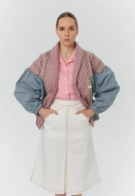 Куртка, разноцветный