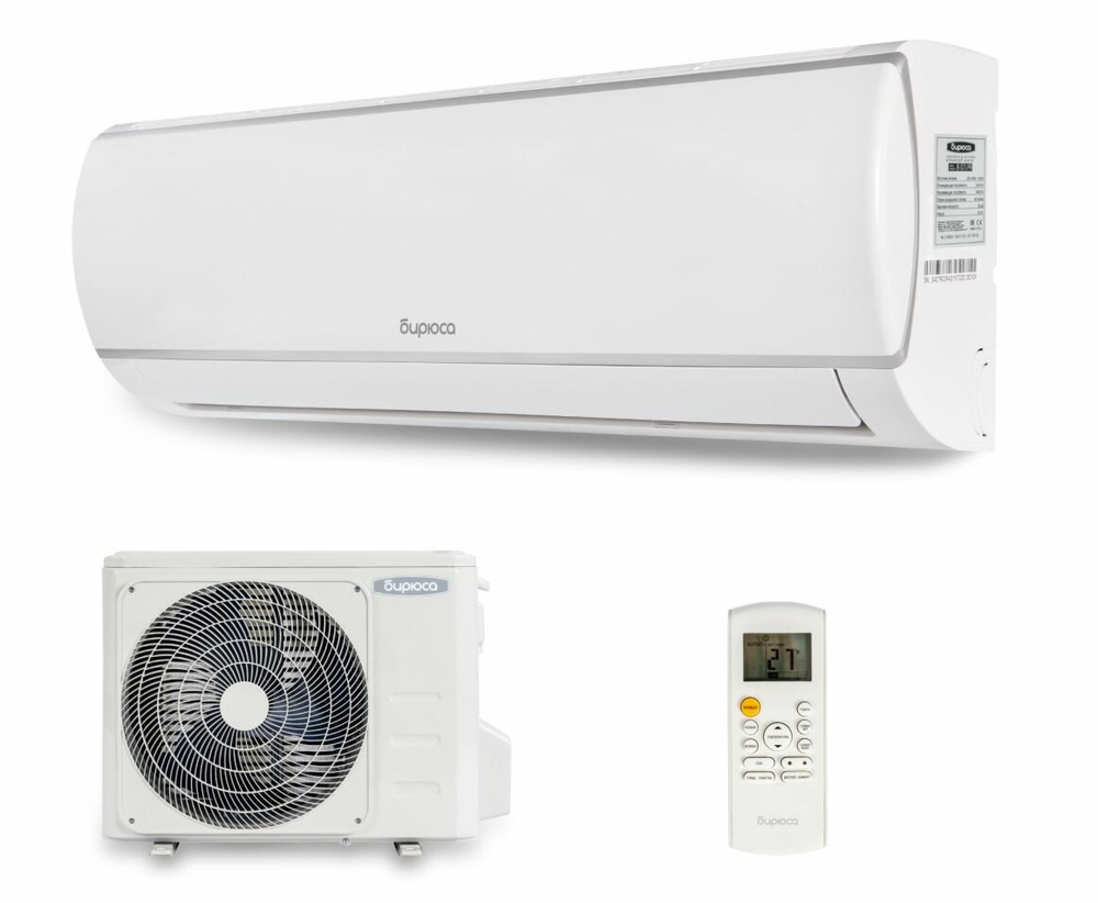 Сплит-система Бирюса B-07LPR/B-07LPQ Legend (до 20 м ) класс A, 4D Air Flow, компрессор Toshiba, R32, Follow Me
