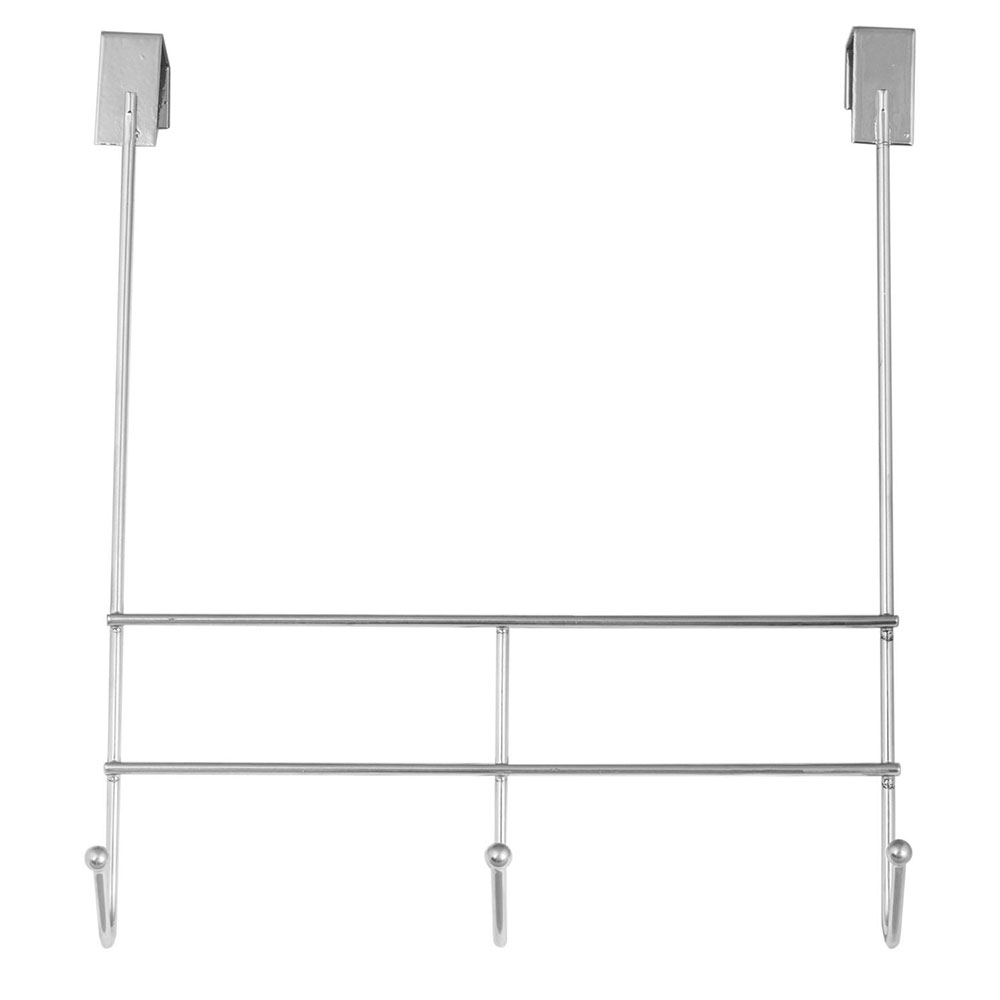 Вешалка 3-х крючковая 25*30см хром, ВД3-250