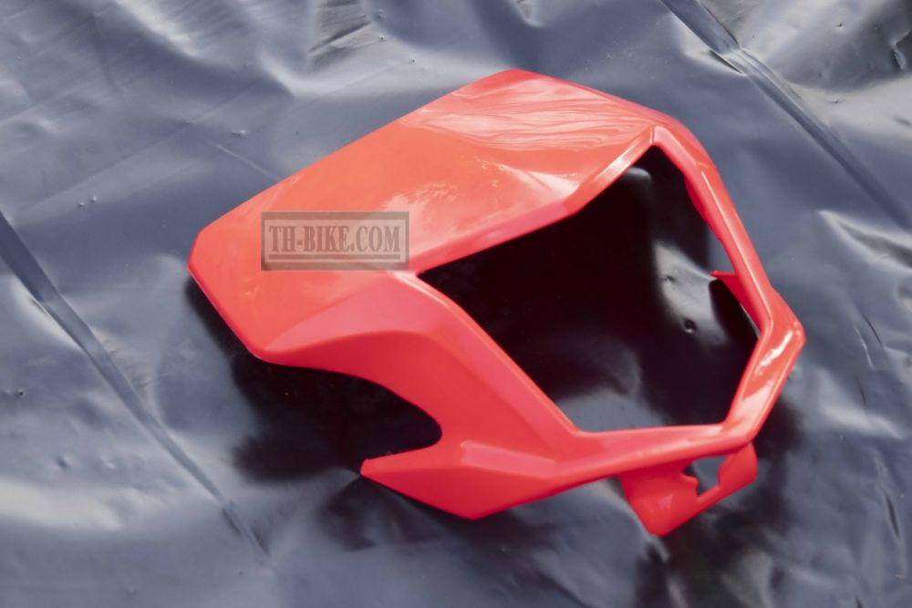 61301-KZZ-900ZD 61140-KZZ-N00ZB. VISOR, FR. Honda  CRF250L-M. RED