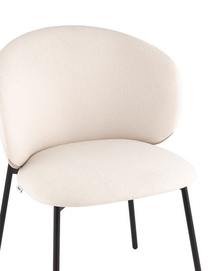 Стул Блейз велюр молочный