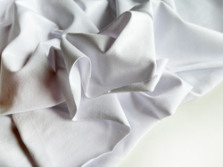 БЕЛЫЙ - Кулирка с лайкрой ПЛОТНАЯ, пенье (КРВ698 Ксения) УЦЕНКА!