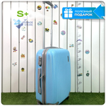 Маленький чемодан King of King, Голубой, S+