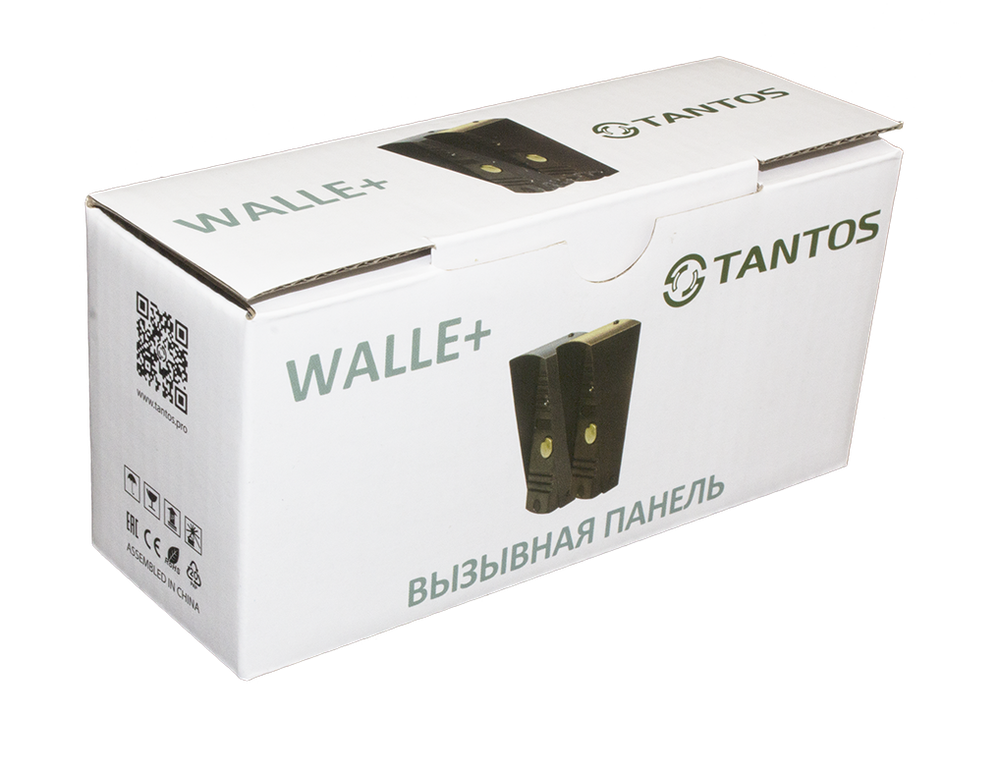 Вызывная панель Tantos WALLE+ (медь) в упаковке