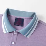 Поло Ymkashix пурпурное