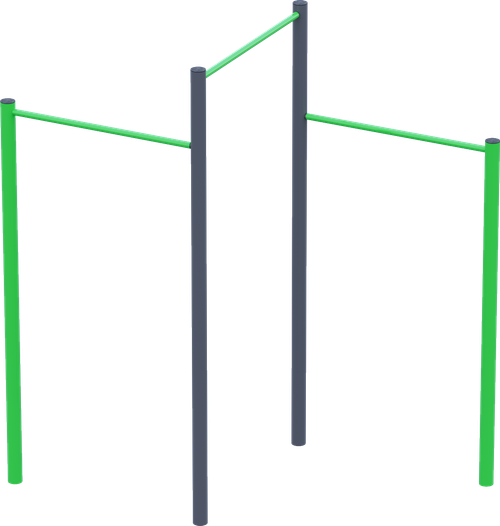 Турник тройной Уголок С.06-018