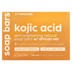 artnaturals, Кусковое мыло с койевой кислотой, 2 шт., 142 г (5 унций)