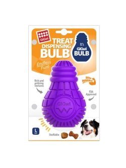 GIGWI Bulb Rubber Игрушка для собак Резиновая лампочка 12 см