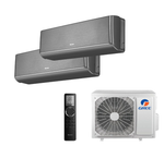 Мульти сплит-системы Gree на 2 комнаты (20+50 кв.м.) Airy black