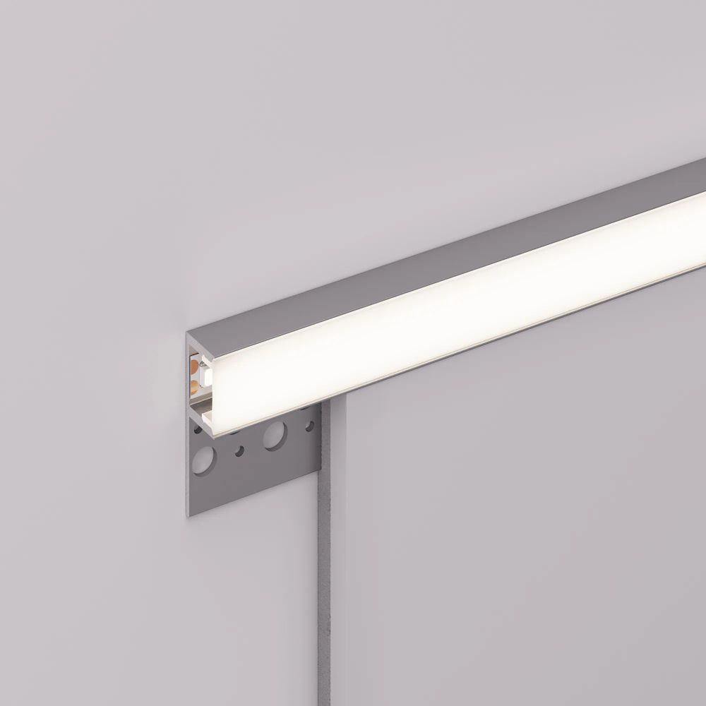 Профиль ARH-DECORE-S12-LINE-EDGE-3000 ANOD (Arlight, Алюминий) 052994