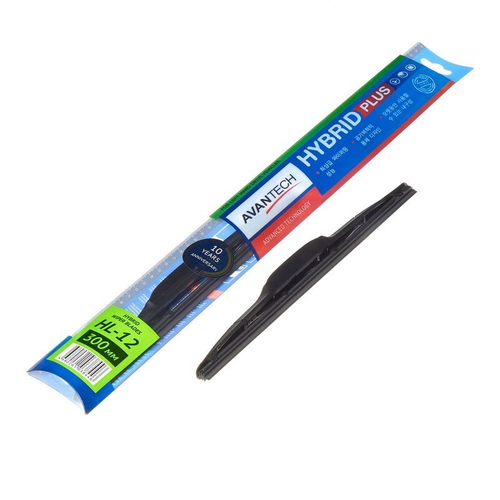 Щетка стеклоочистителя гибридная на левый руль Avantech Hybrid 300мм (12") HL12