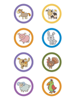 Самая первая раскраска. Мои любимые животные