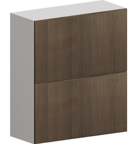 Кухня Модуль ШВГ 802Г Графит / Дуб французский