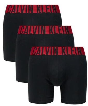 Мужские спортивные боксеры Calvin Klein Trunk Intense Power 3P - черный