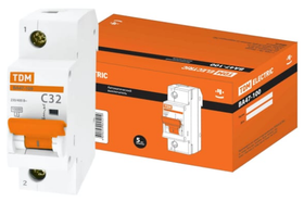 Авт. выкл. ВА47-100 1Р 32А 10кА  х-ка С TDM  SQ0207-0049