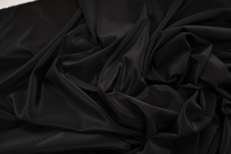 Креп плательный черный