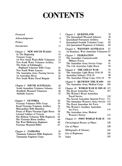 Australian Military Uniforms 1800-1982 | M. Wedd