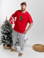 Костюм мужской Праздник-5.1 Виотекс КРАСНЫЙ