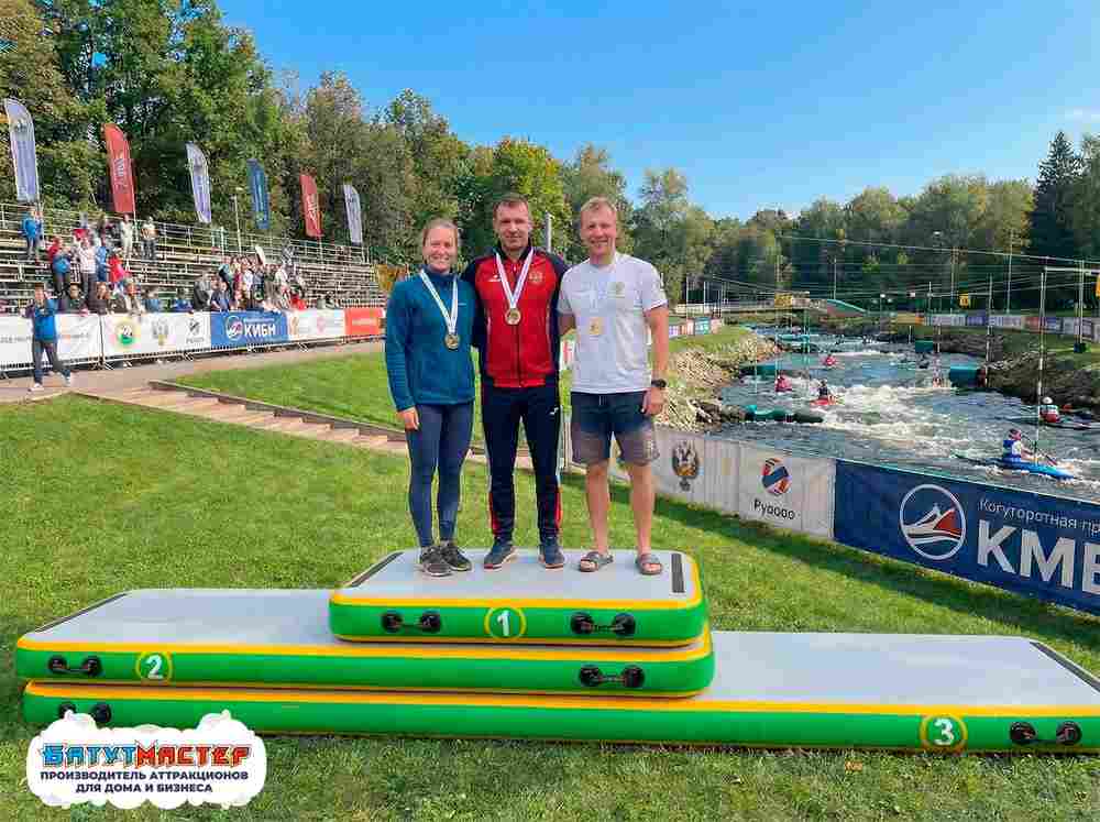 Надувной мобильный спортивный пьедестал почета, подиум для награждения