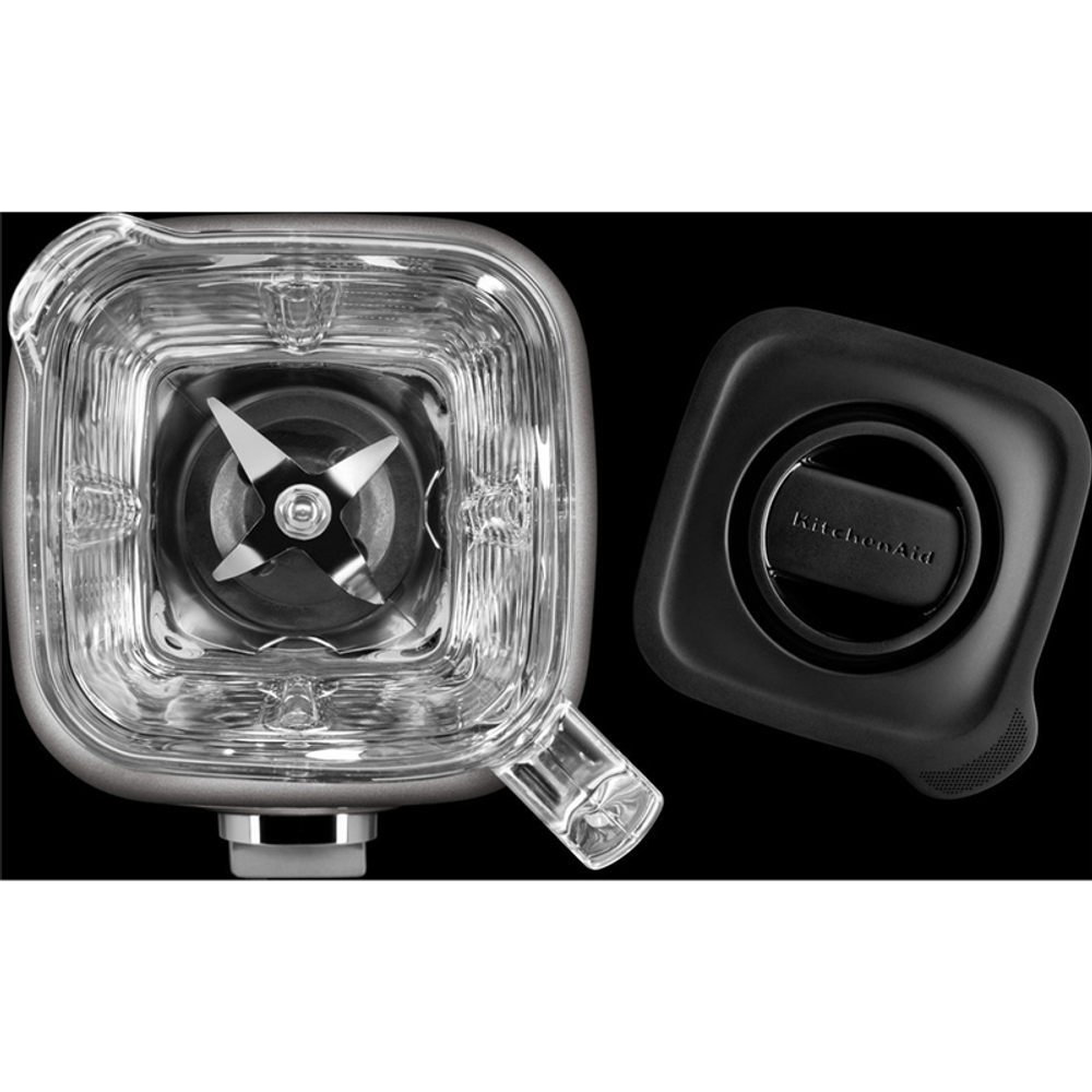 Стационарный блендер KitchenAid Artisan 5KSB4026EMS, серебряный медальон