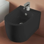 Биде подвесное Artceram Monet MNB001 Nero Matt