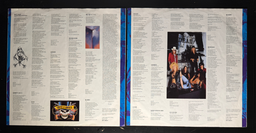 Guns N' Roses - Use Your Illusion II 2LP (Европа 1991г.)