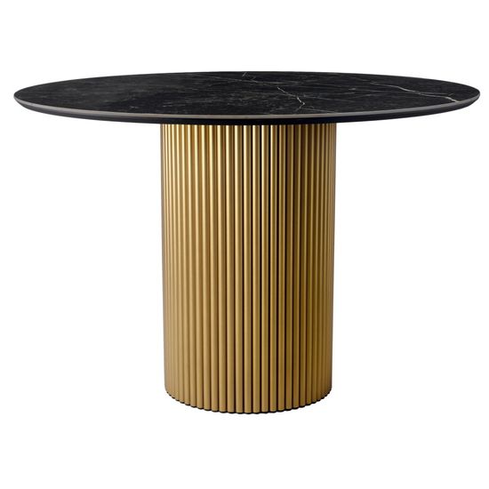 Стол Aura D110, керамогранит Wacom мрамор