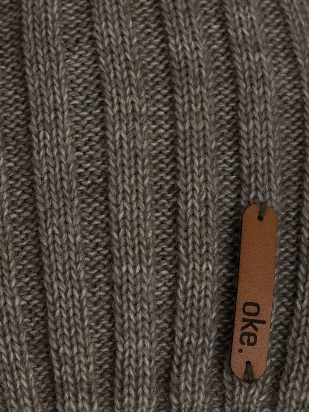 Шапка вязаная демисезонная тыковка