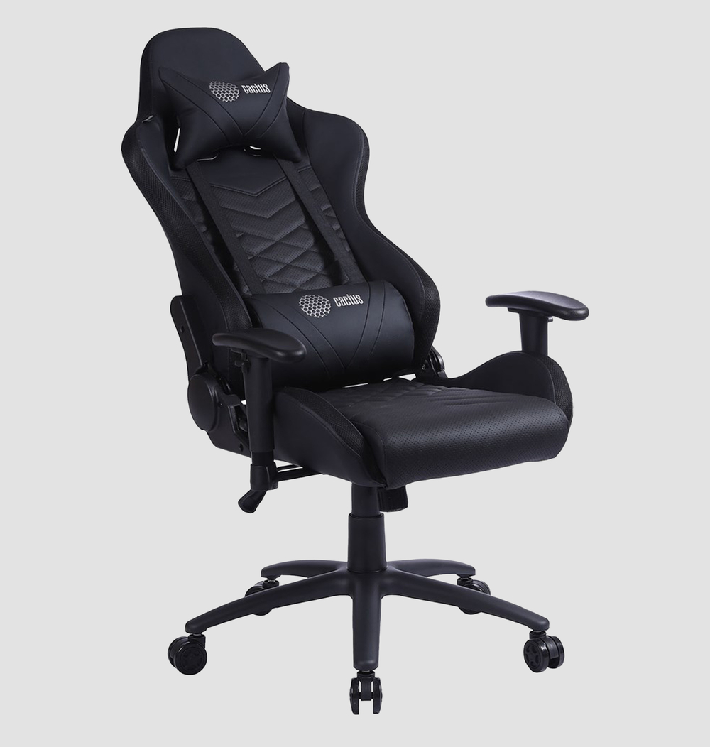 Кресло игровое CS-CHR-0099BLR (RGB подсветка)