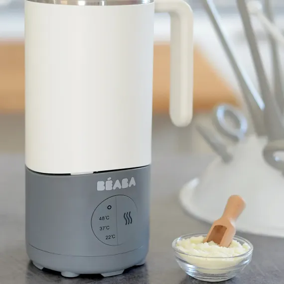 Подогреватель воды и смесей Beaba Milk Prep White-grey