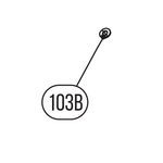 Запчасть №103B для HGSR. Шайба