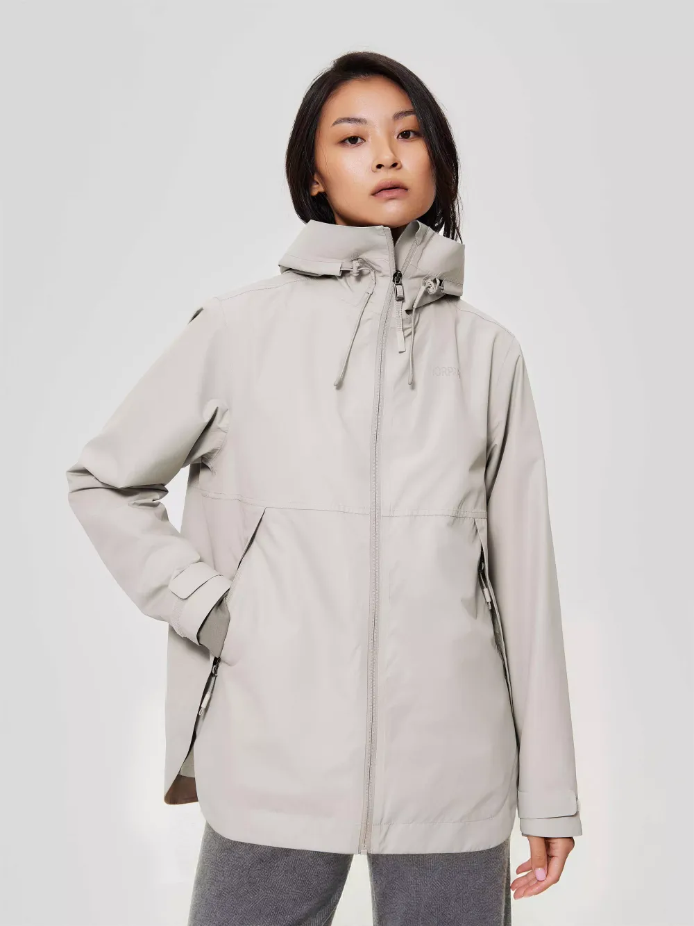 Куртка женская БИЯ (BIYA) NORPPA известь