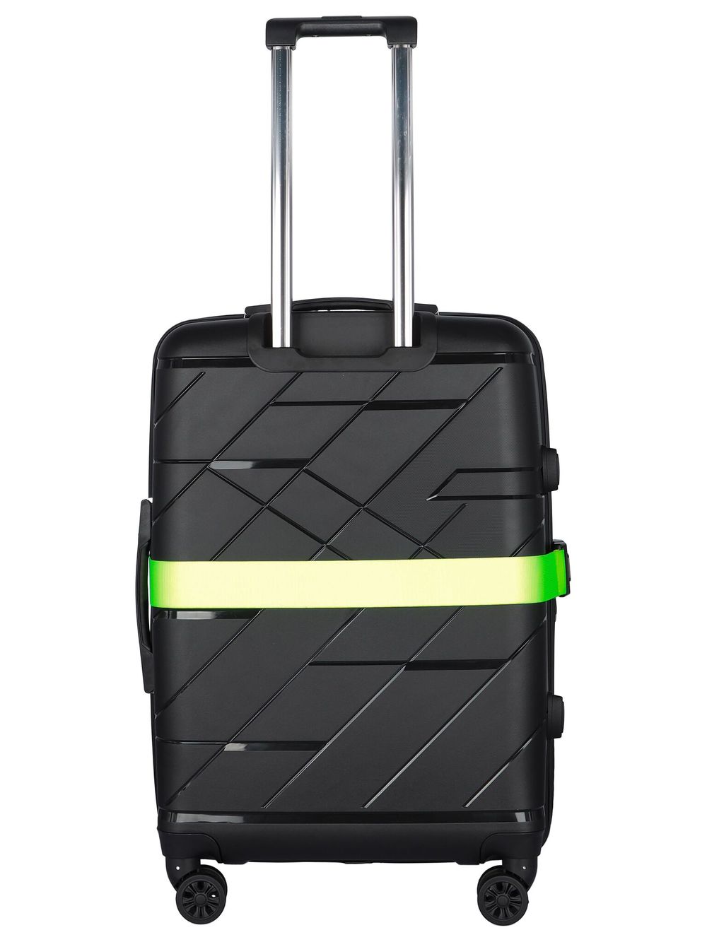 Чемодан 464 / Полипропилен / С Ремнем