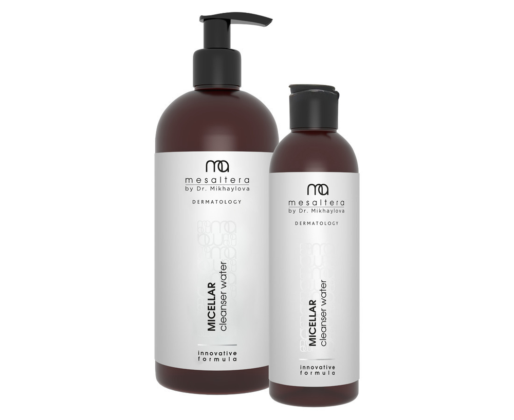 Mesaltera by Dr. Mikhaylova Micellar Cleanser Water - Мицеллярная вода от Мезалтера для экспресс - демакияжа и очищения кожи, 200 мл